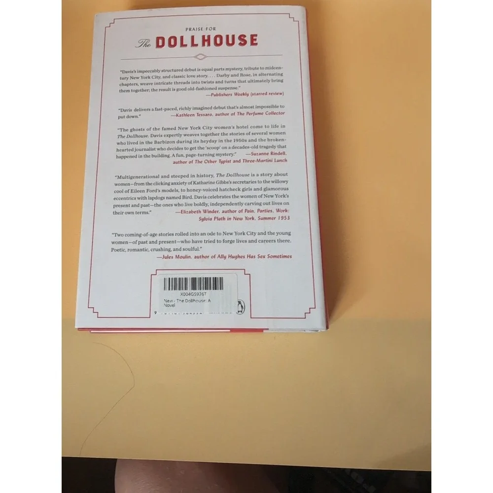 Dollhouse : A Novel by‎ Fiona Davis (2016, Hardcover)